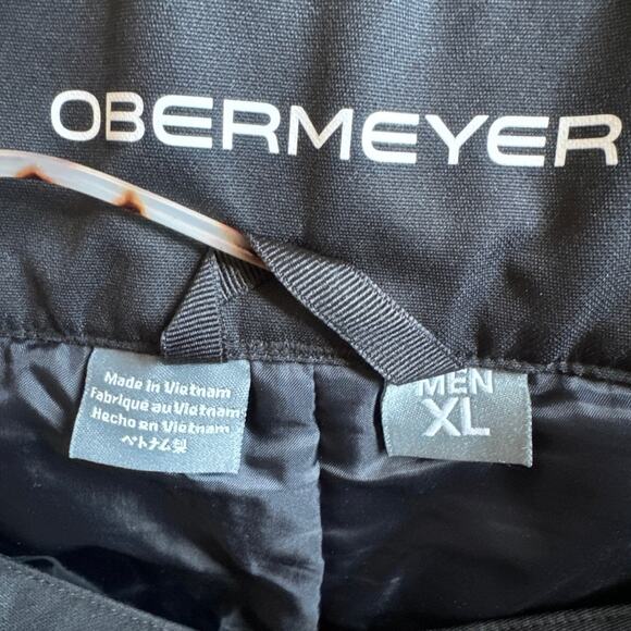 Obermeyer Mens Nomad Cargo Pant 25100 Black Size Extra Large R - Picture 10 of 13